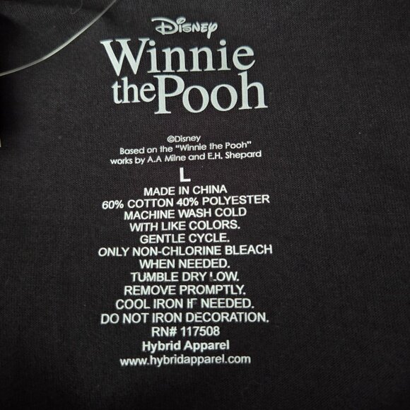 NWT Disney Juniors Winnie the Pooh Rhinstone Cotton Tee L - Picture 8 of 11